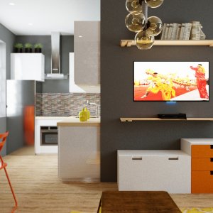 Квартира-студия 35 кв. м