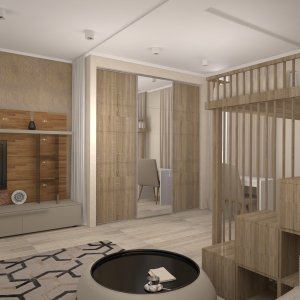 Квартира-студия 30 кв. м в г. Сочи