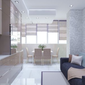 2-комнатная квартира 65 кв. м