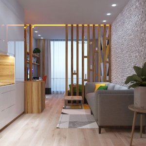 Квартира-студия 32 кв. м в ЖК 