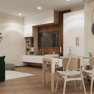 Квартира-студия 38 кв. м